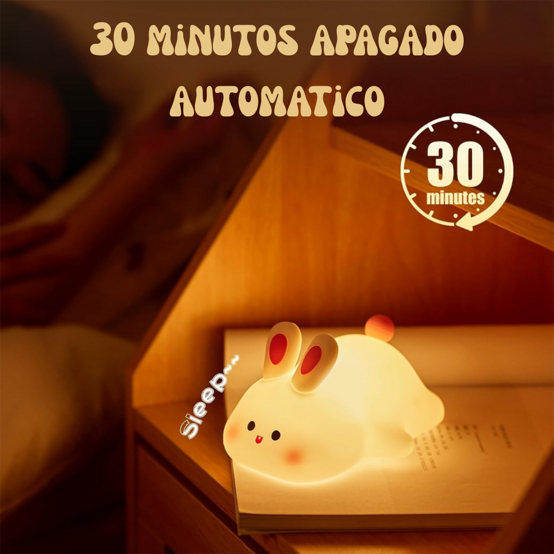 LumyBunny 🐰✨  Lámpara de Silicona LED