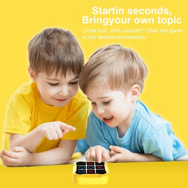 Tablero De Ajedrez Electrónico Tic Tac Toe, Juguete De Estrategia Educativa Multifuncional Para Niños, Juego Interactivo Para El Cerebro, Diversión Entre Padres E Hijos